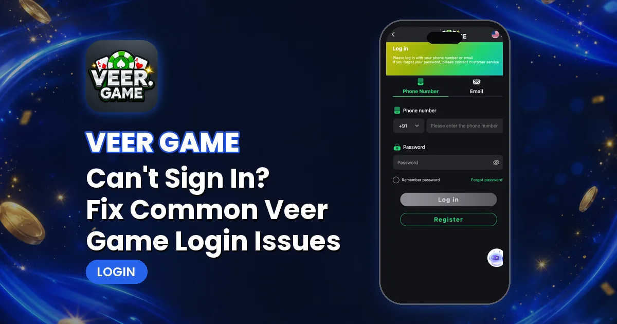 Veer Game Login – Can't Sign In? Fix Common Veer Game Login Issues