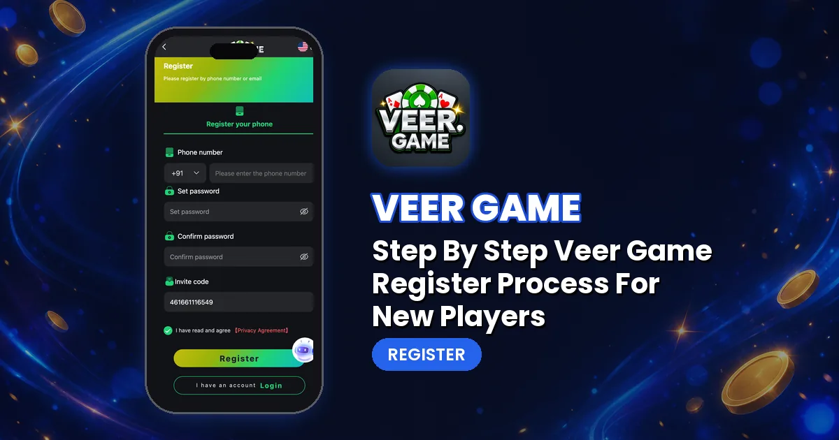 Veer Game Register – Step By Step Veer Game Register Process For New Players