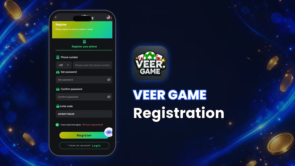 Veer Game Registration